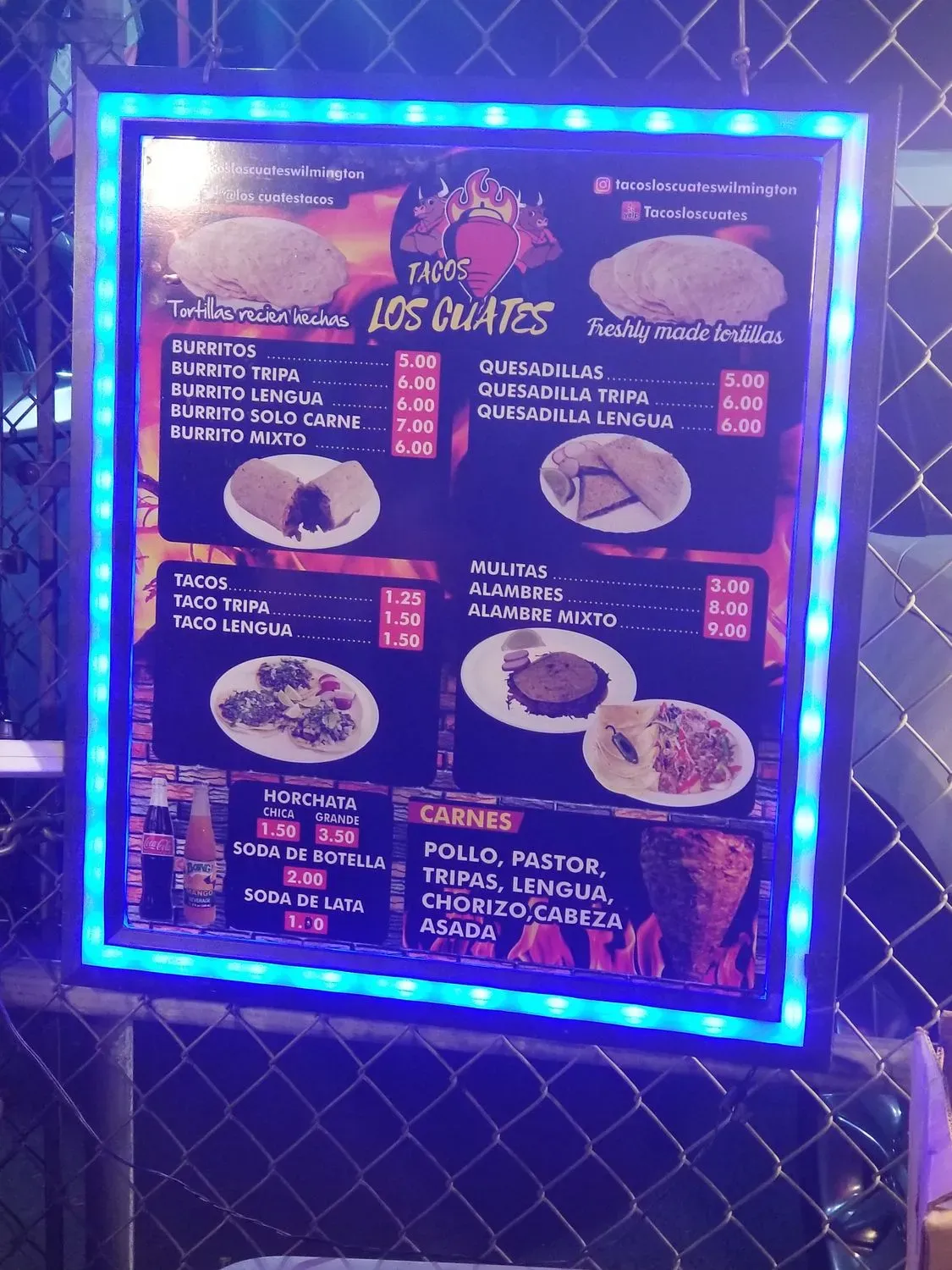 Menu 7