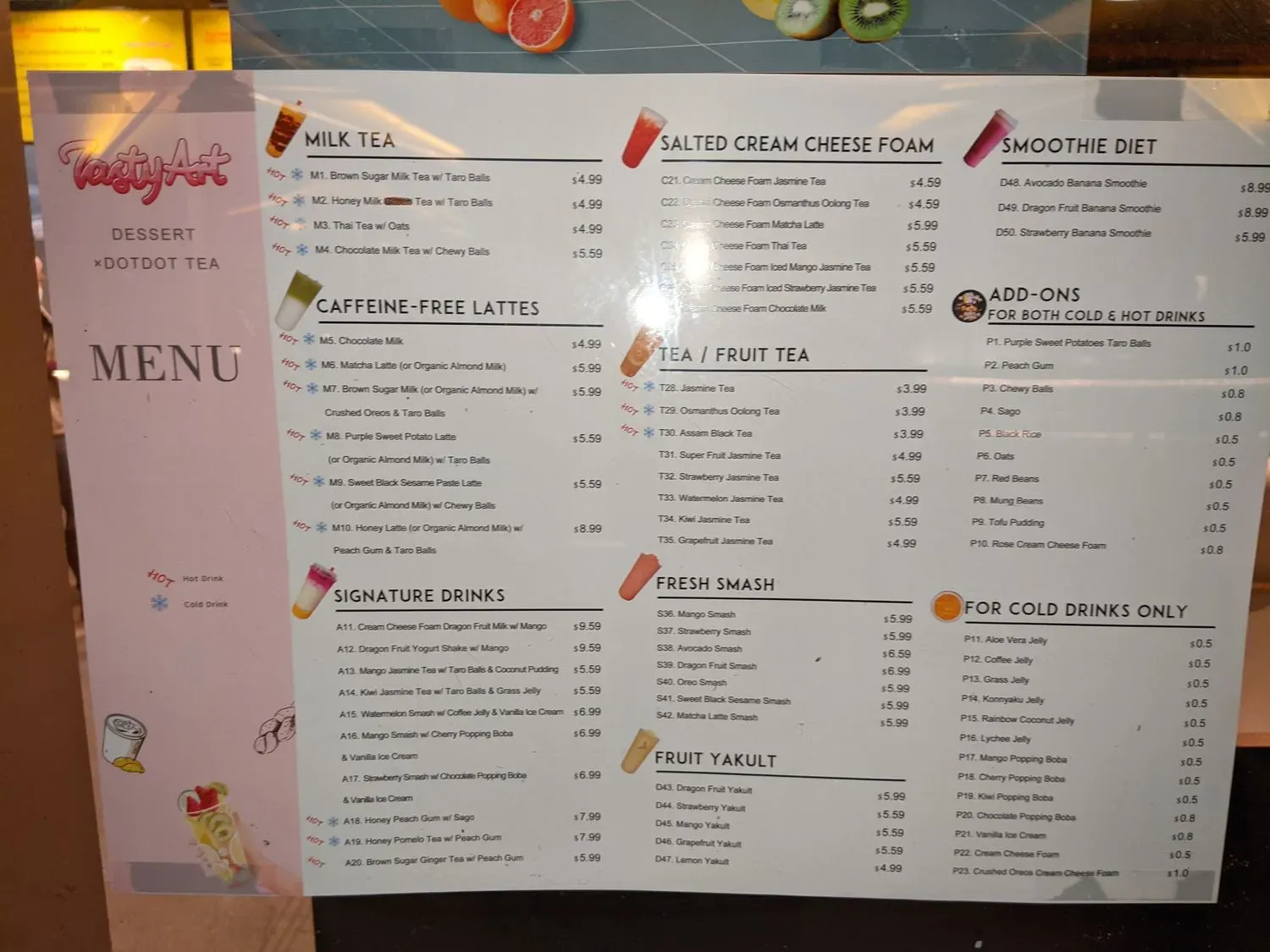 Menu 8