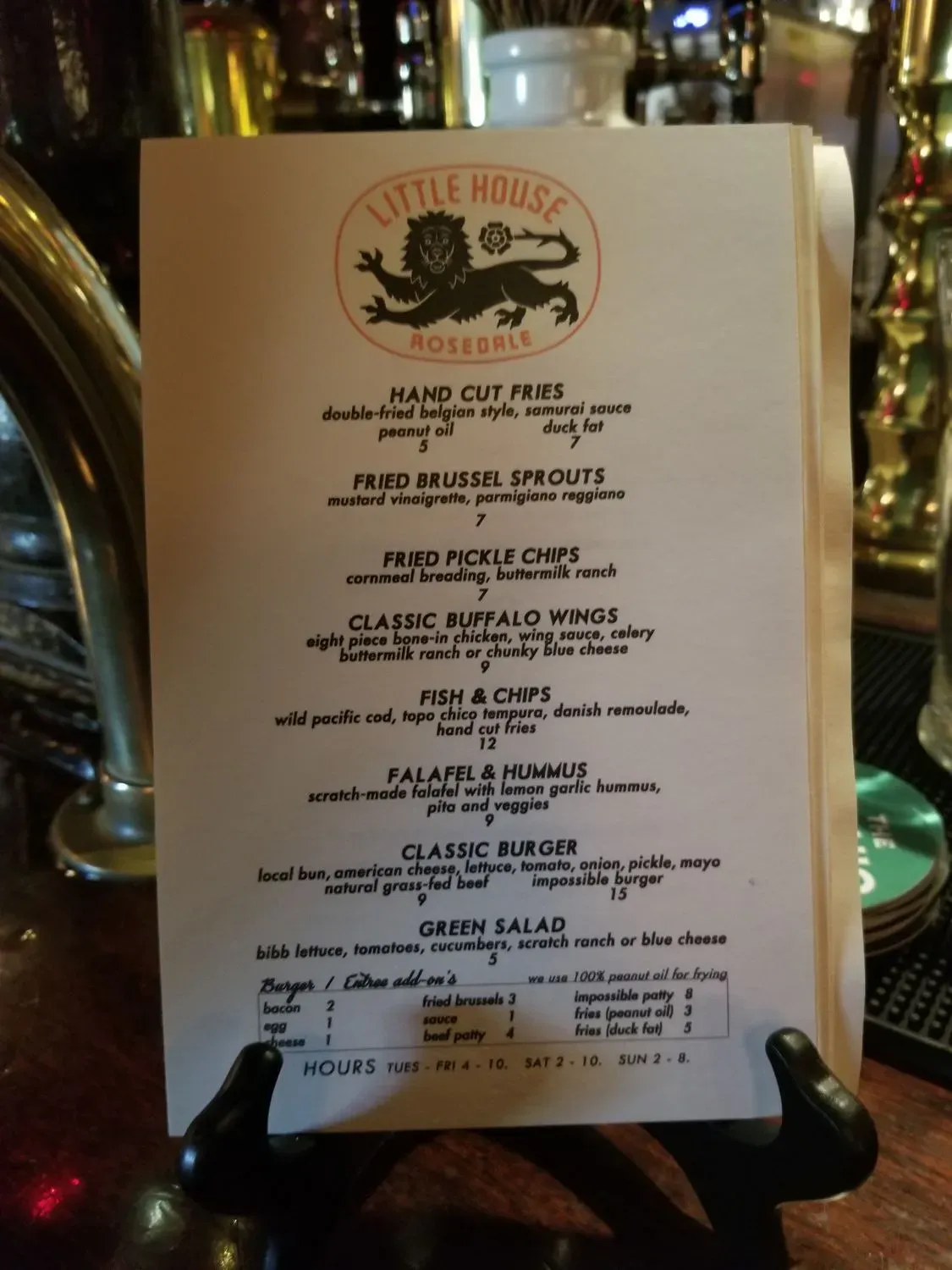 Menu 9