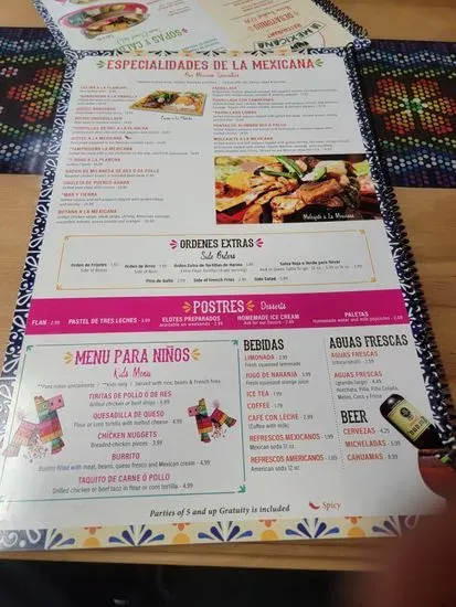 Menu 9