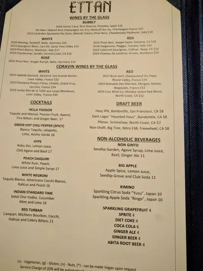 Menu 7