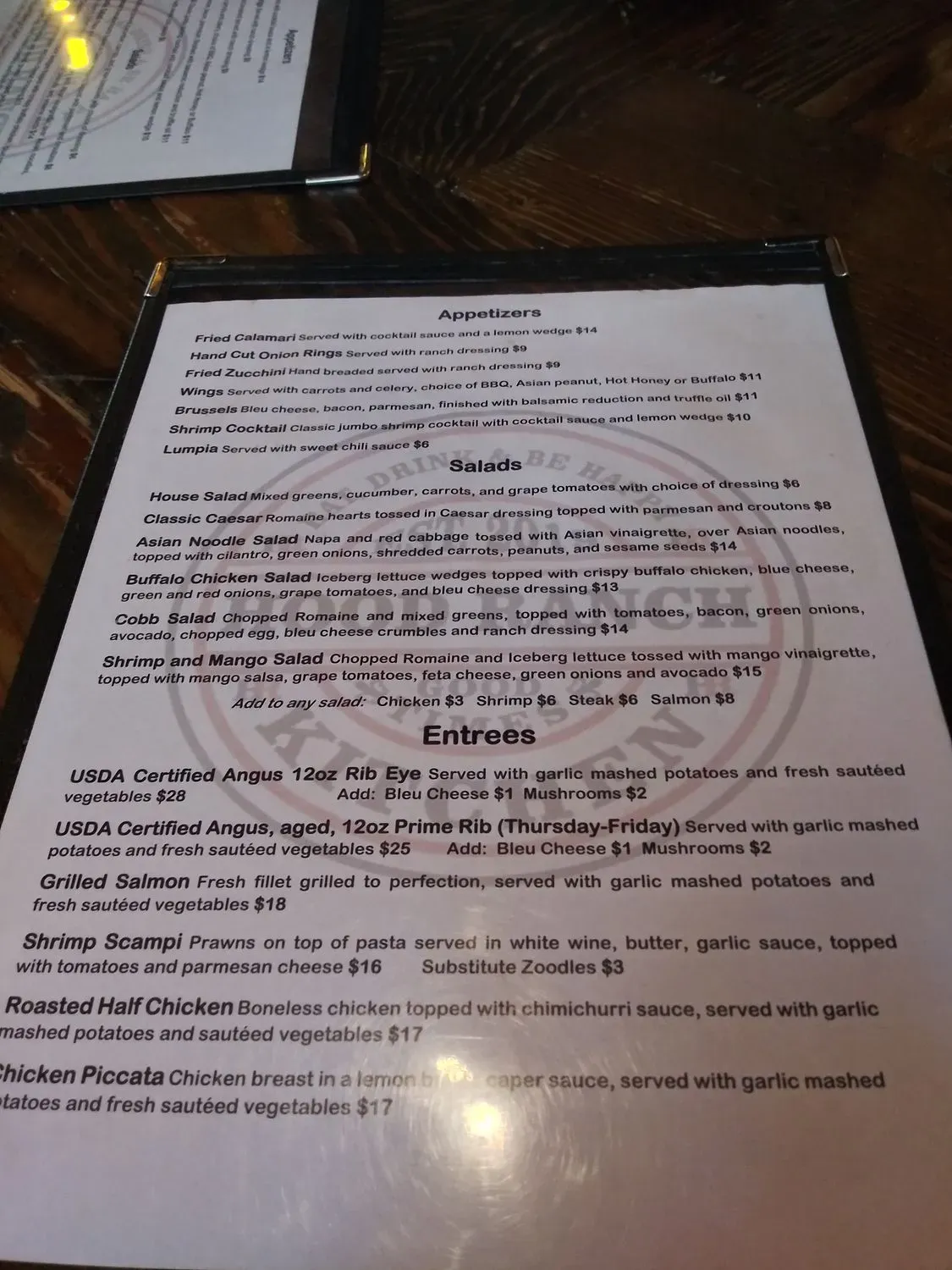 Menu 7