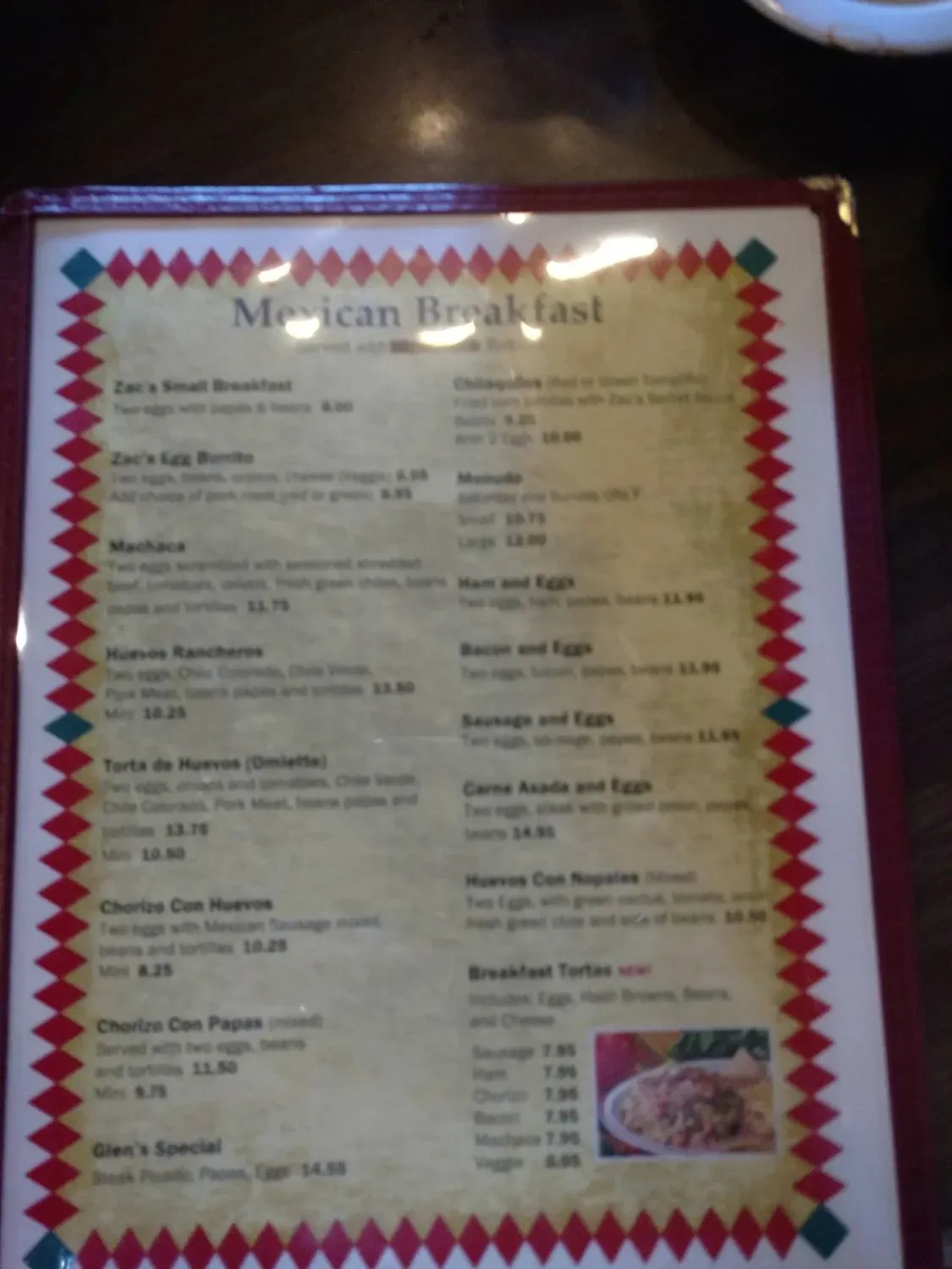 Menu 8