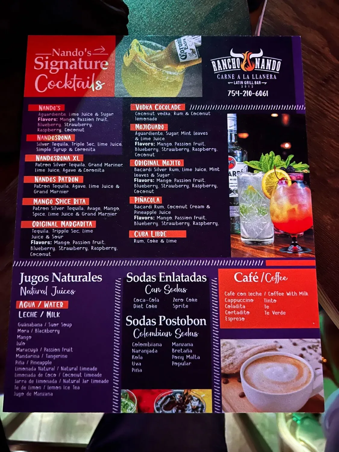 Menu 7