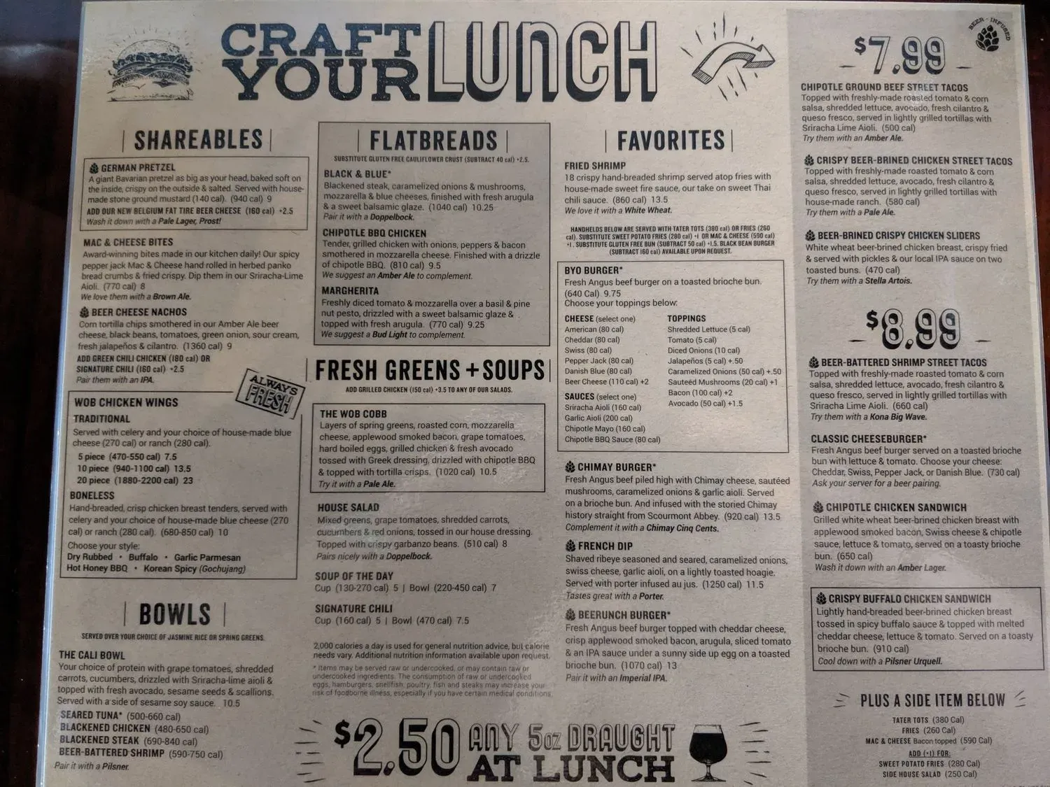 Menu 8