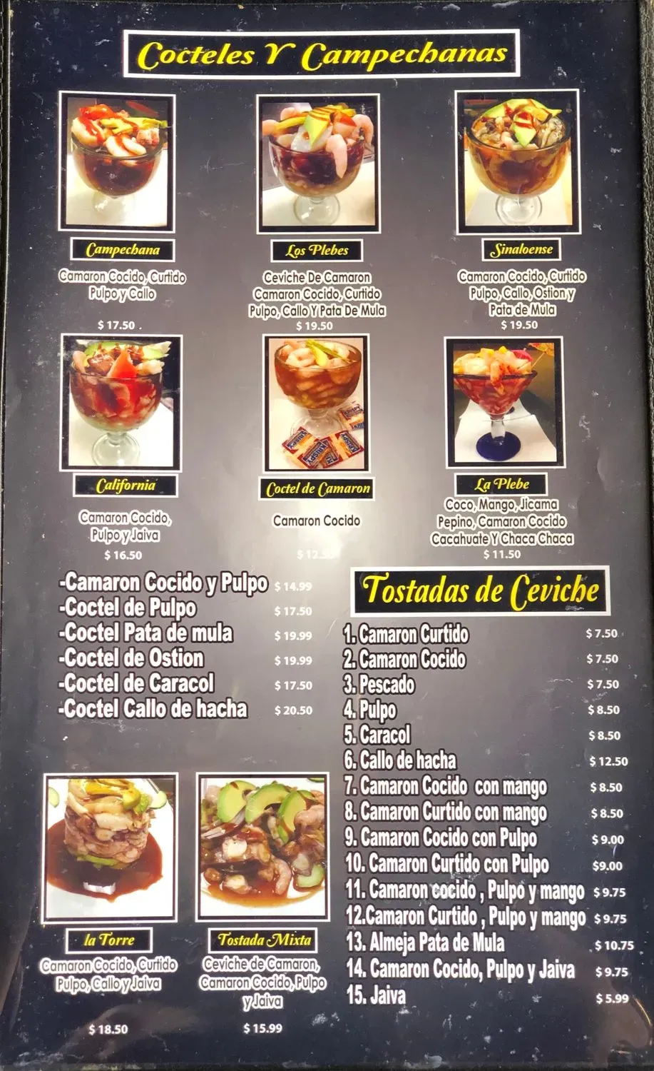 Menu 10