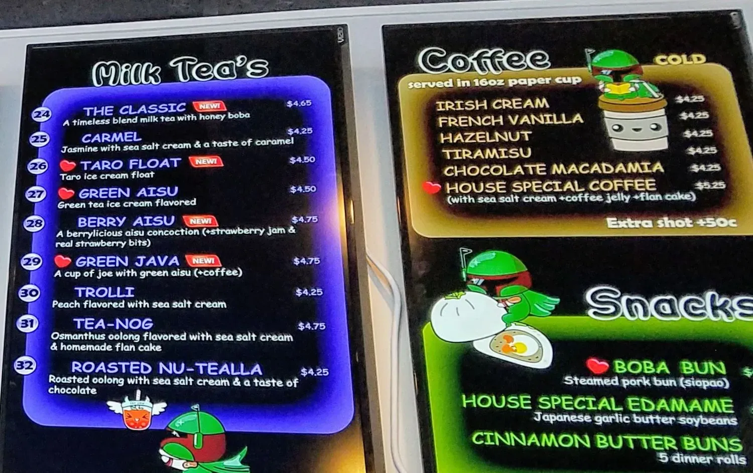 Menu 8