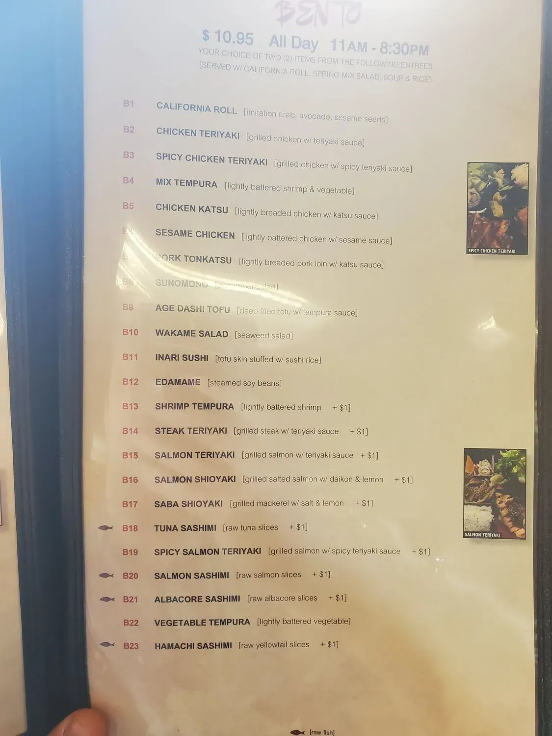 Menu 10