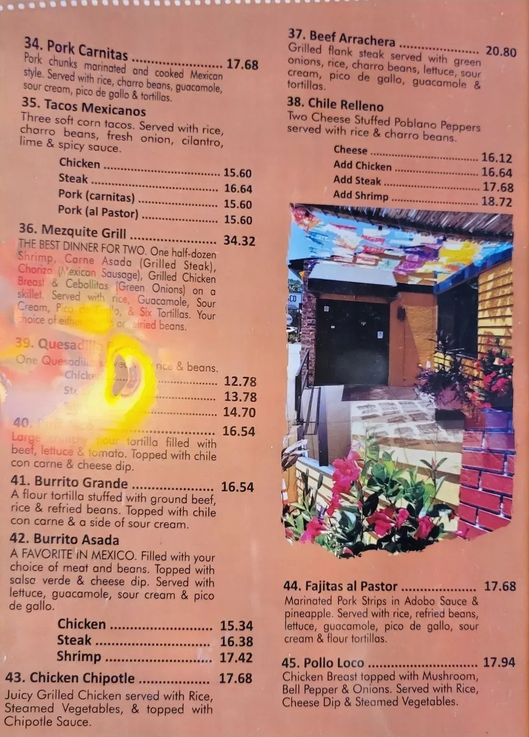 Menu 7