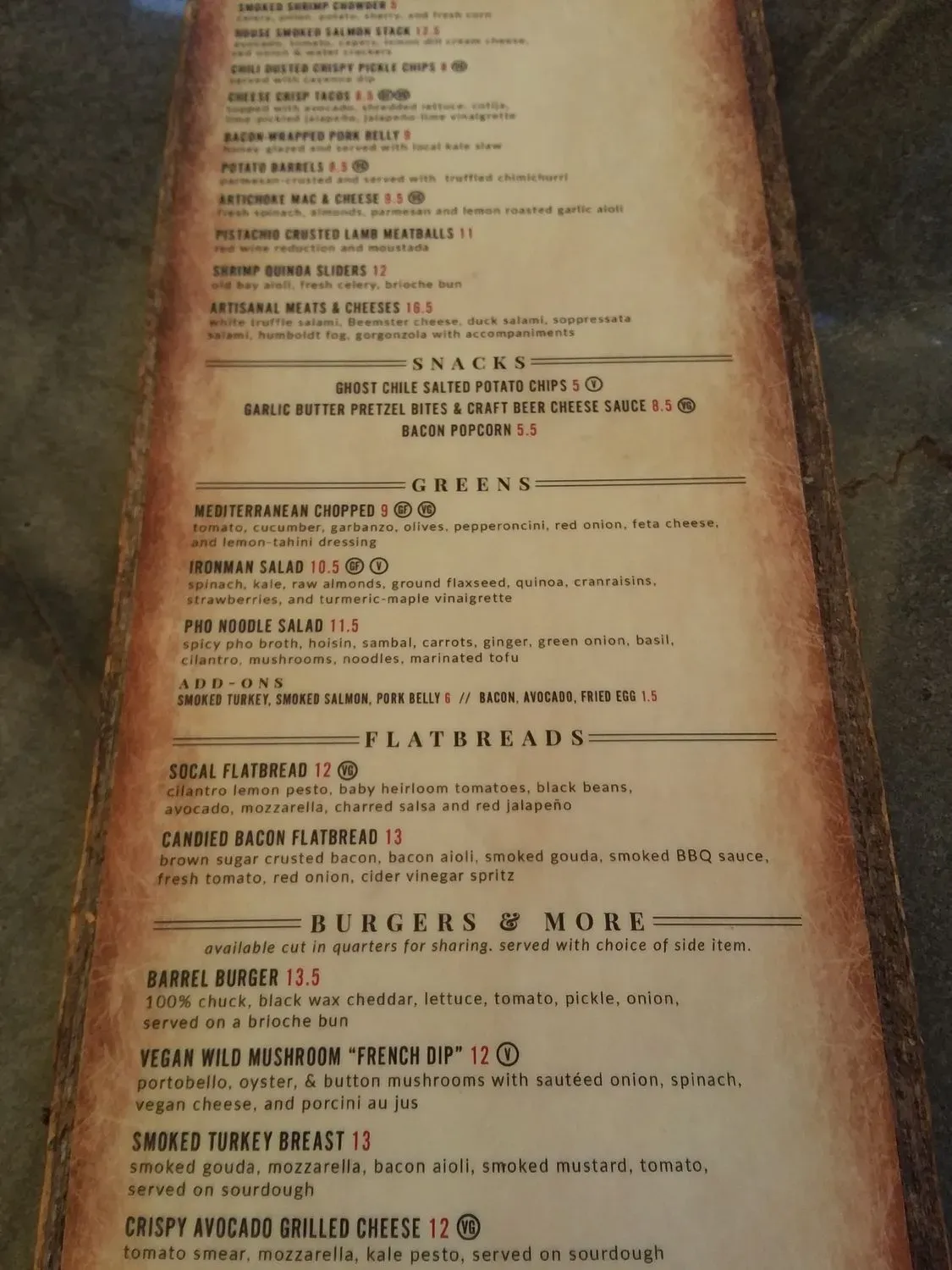 Menu 6