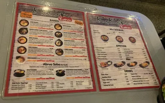 Menu 3