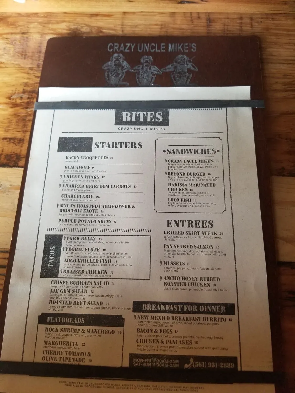 Menu 10