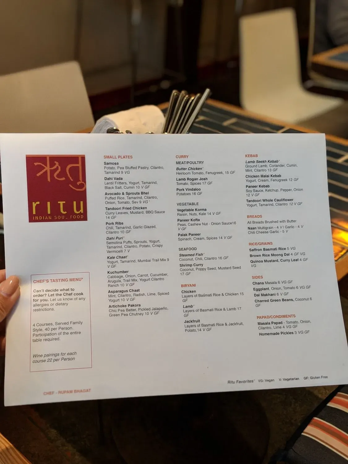 Menu 10