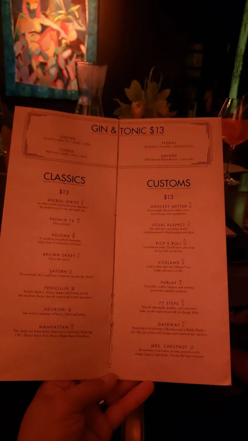 Menu 9