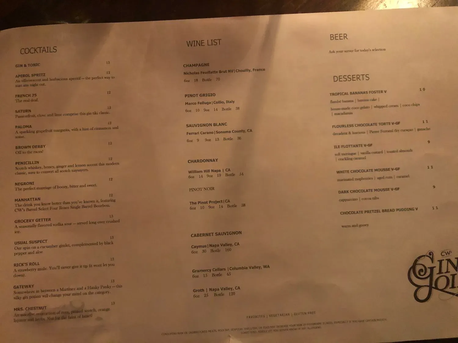 Menu 3