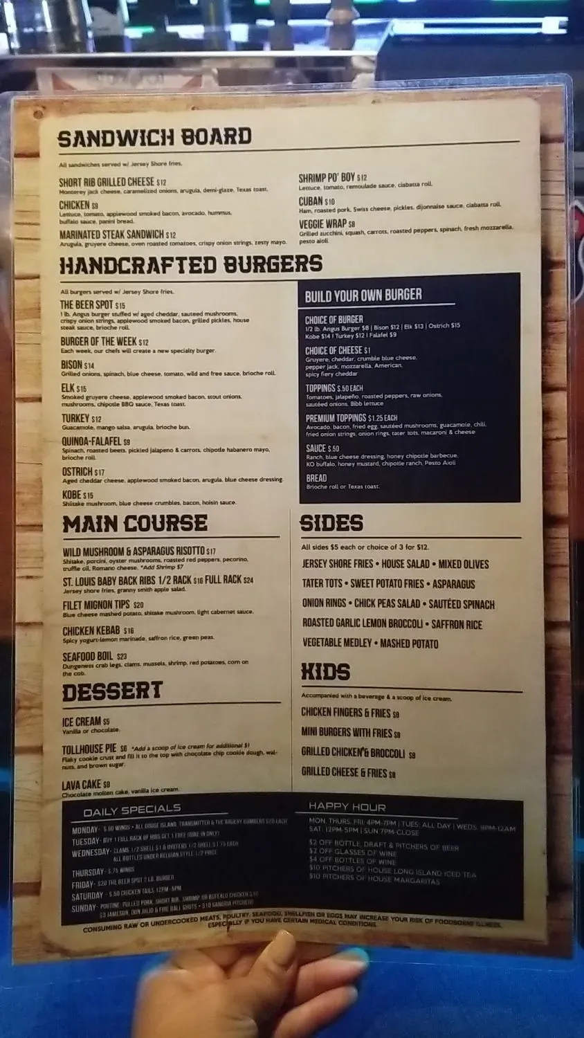 Menu 9