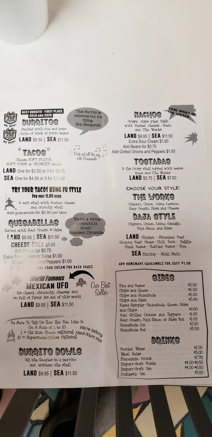 Menu 9