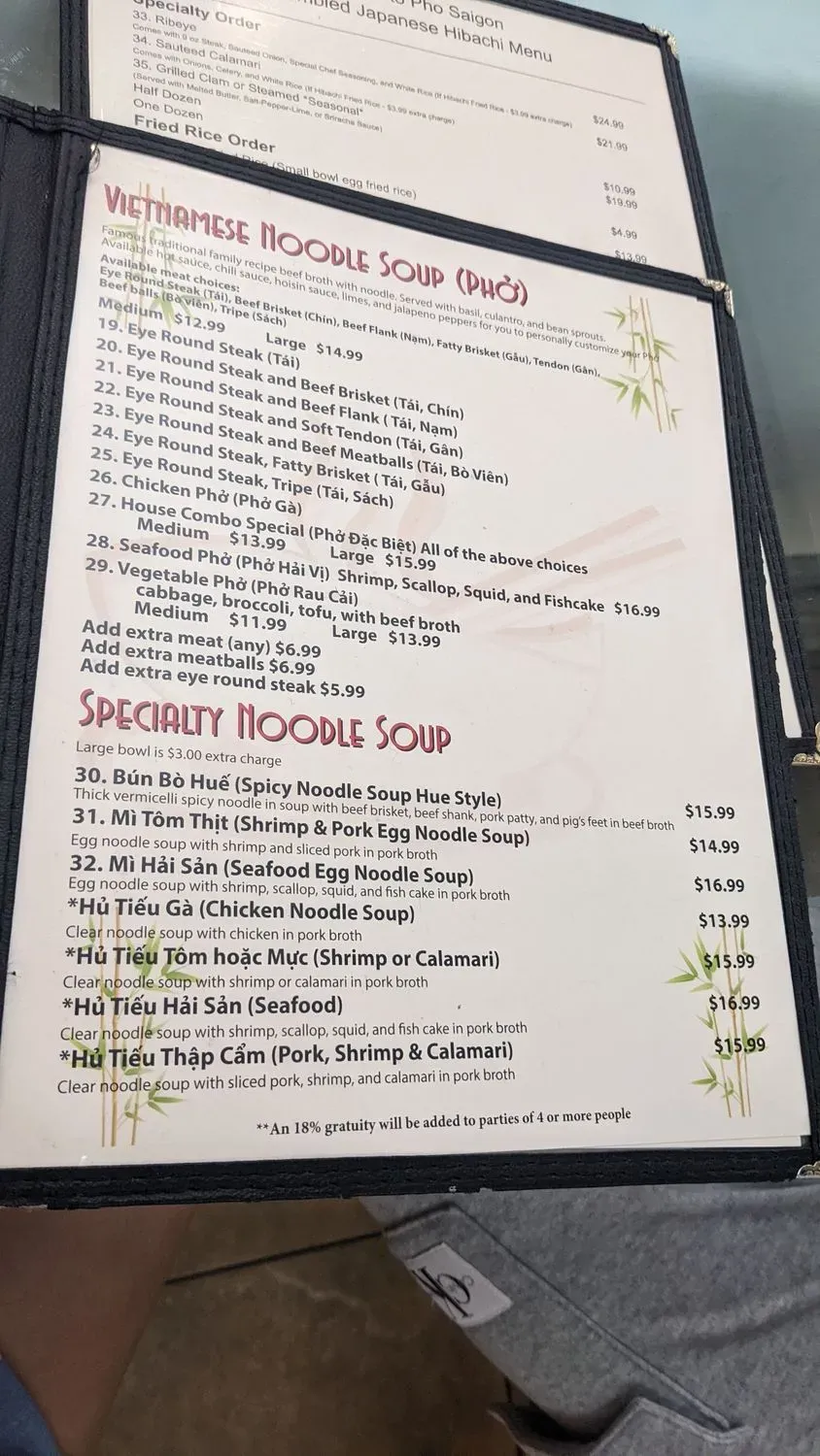 Menu 10