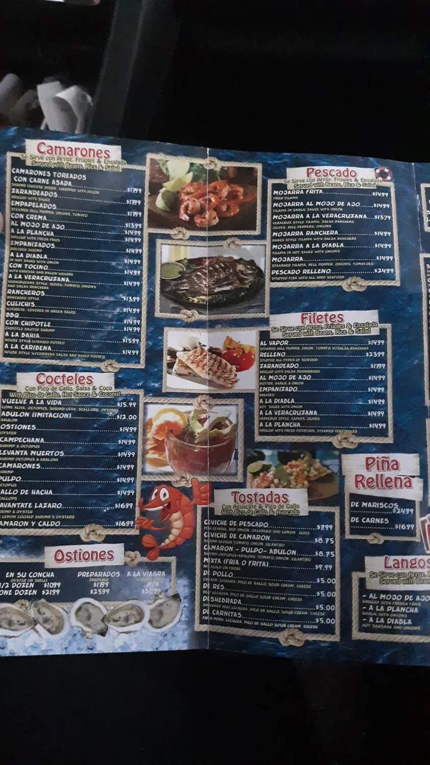 Menu 7