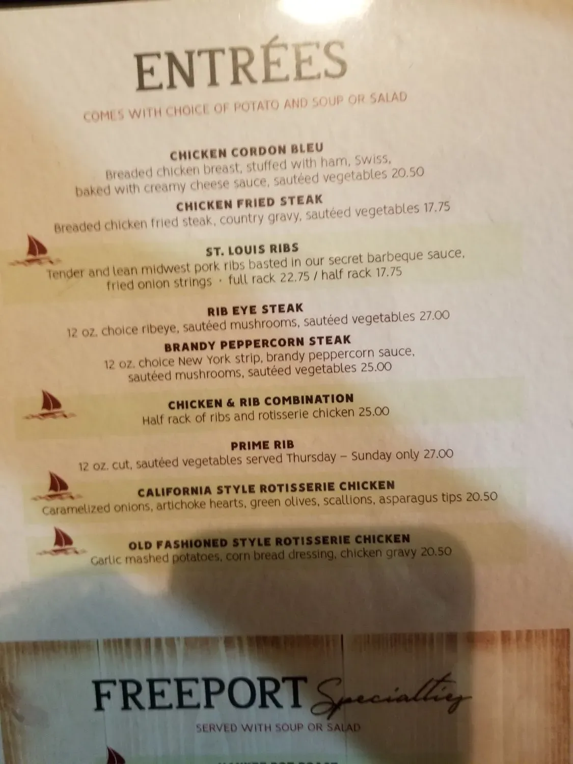 Menu 7