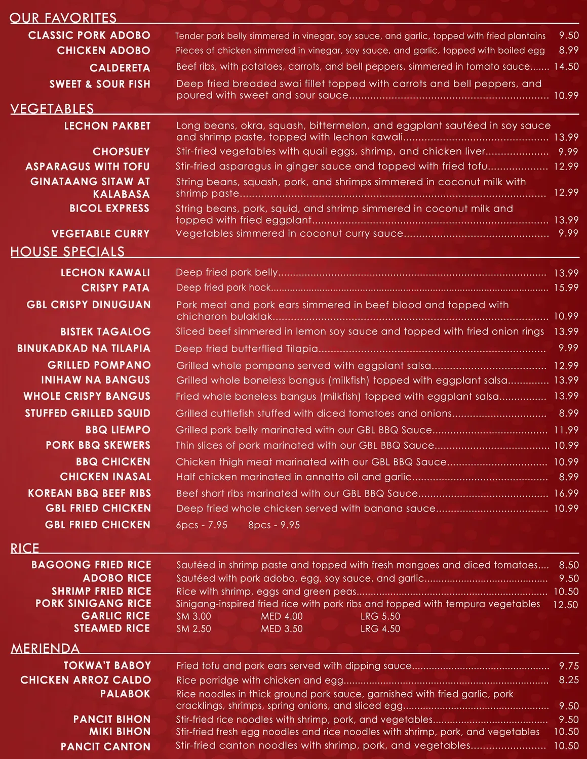 Menu 6