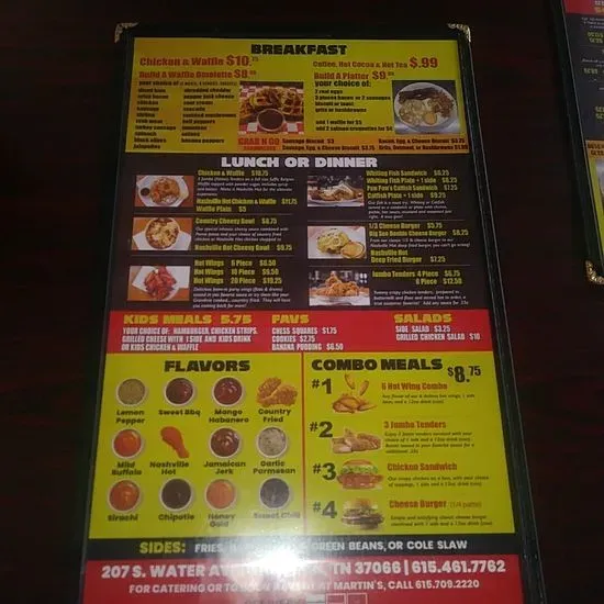 Menu 7