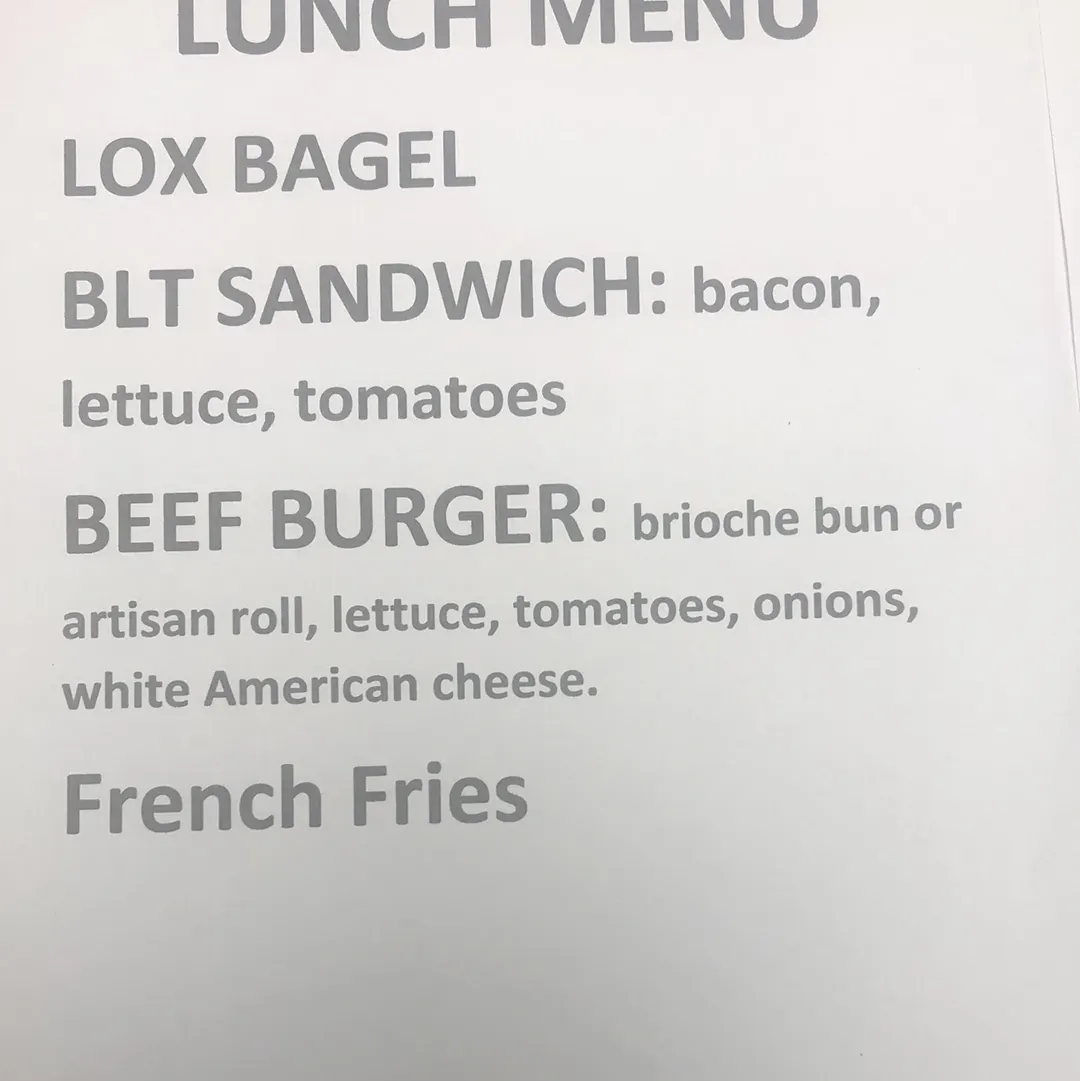 Menu 9