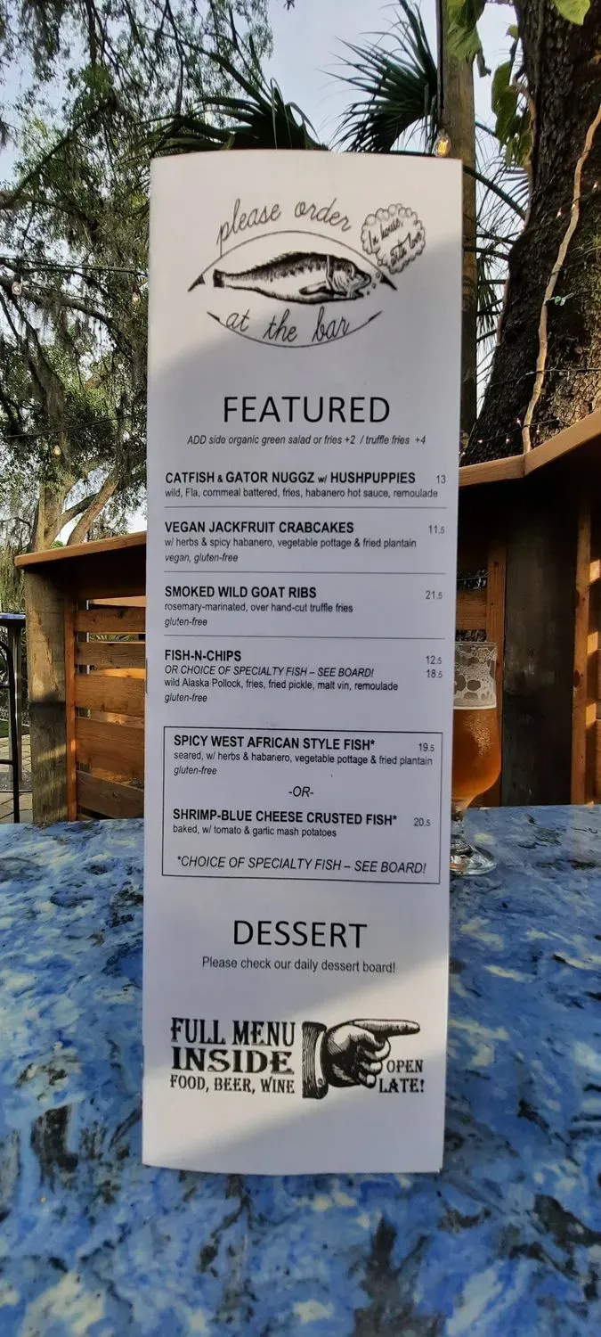 Menu 7