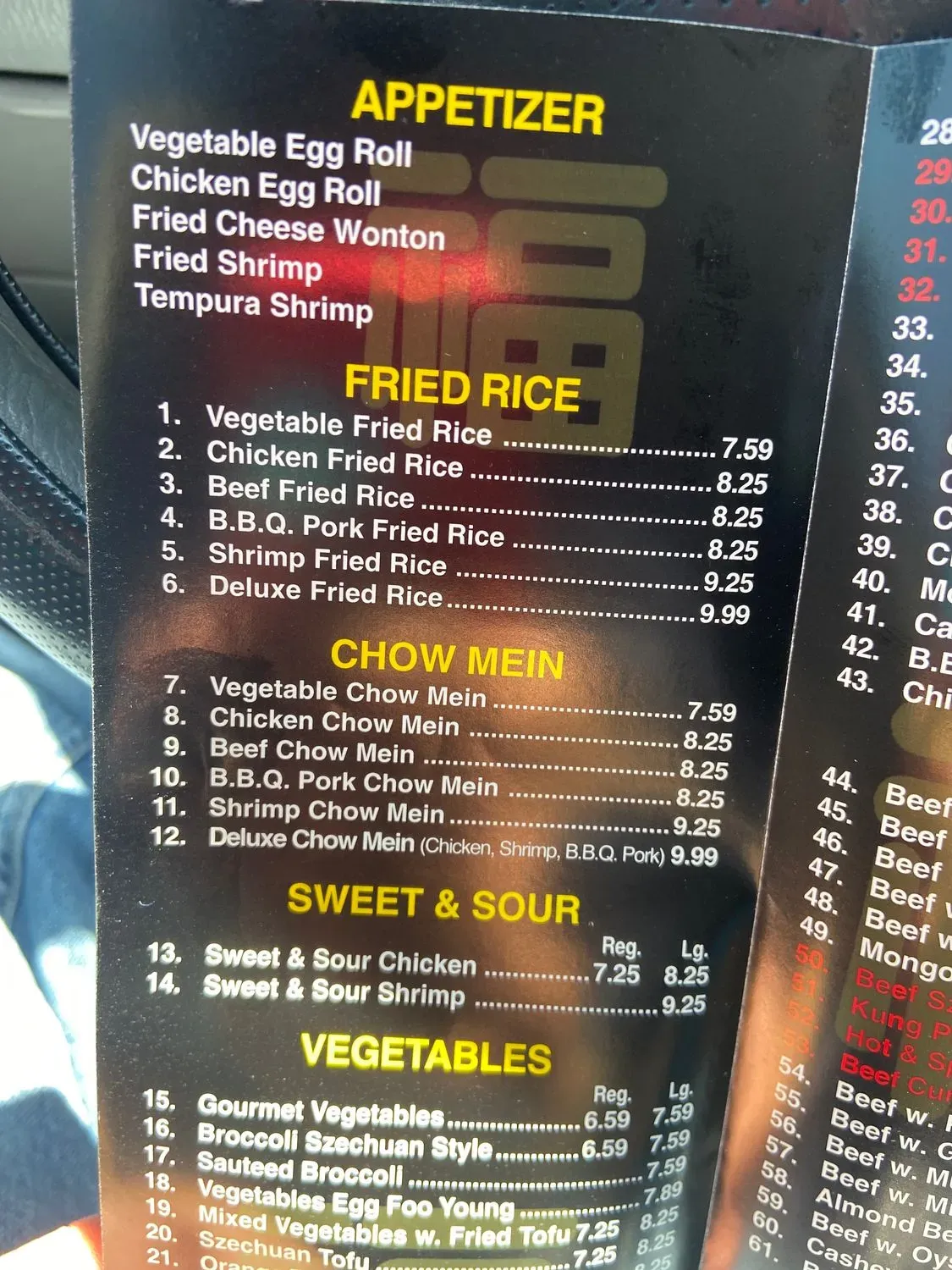 Menu 6