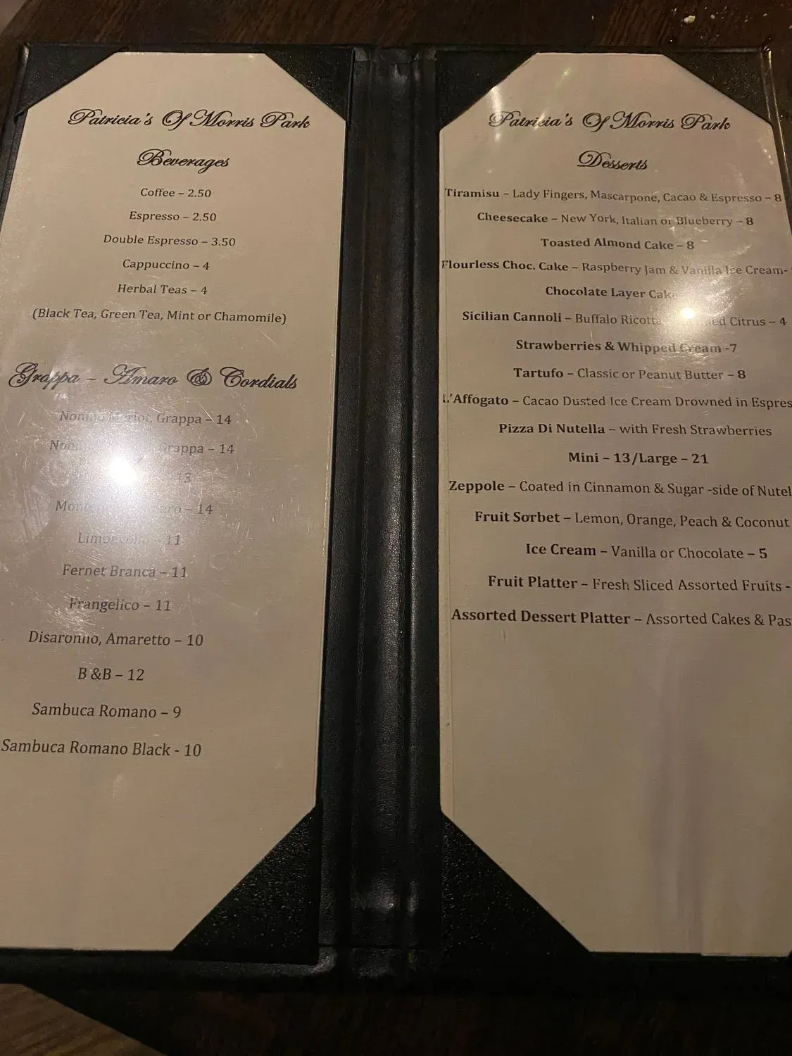 Menu 7