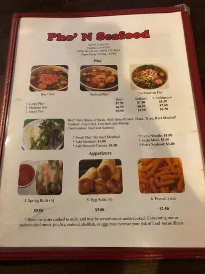 Menu 8