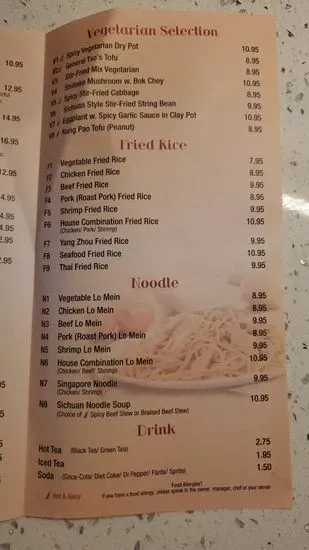 Menu 10