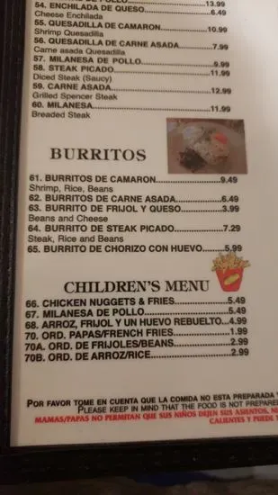 Menu 7