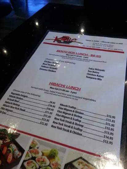 Menu 9