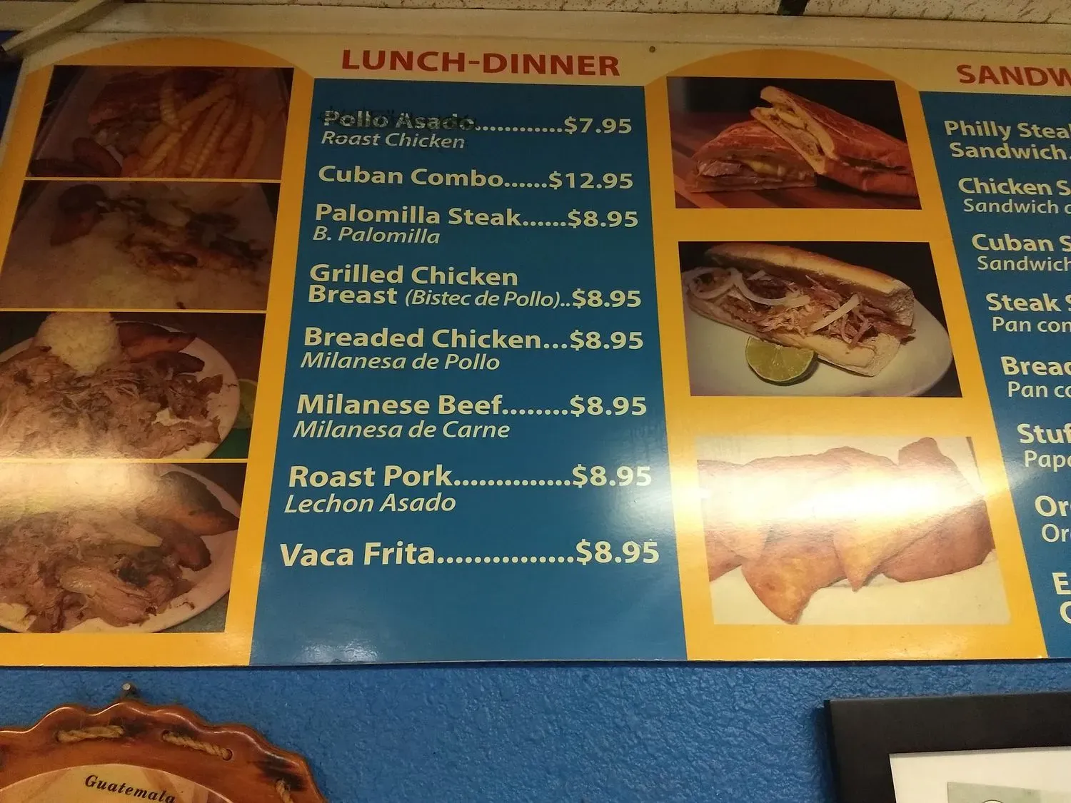 Menu 6