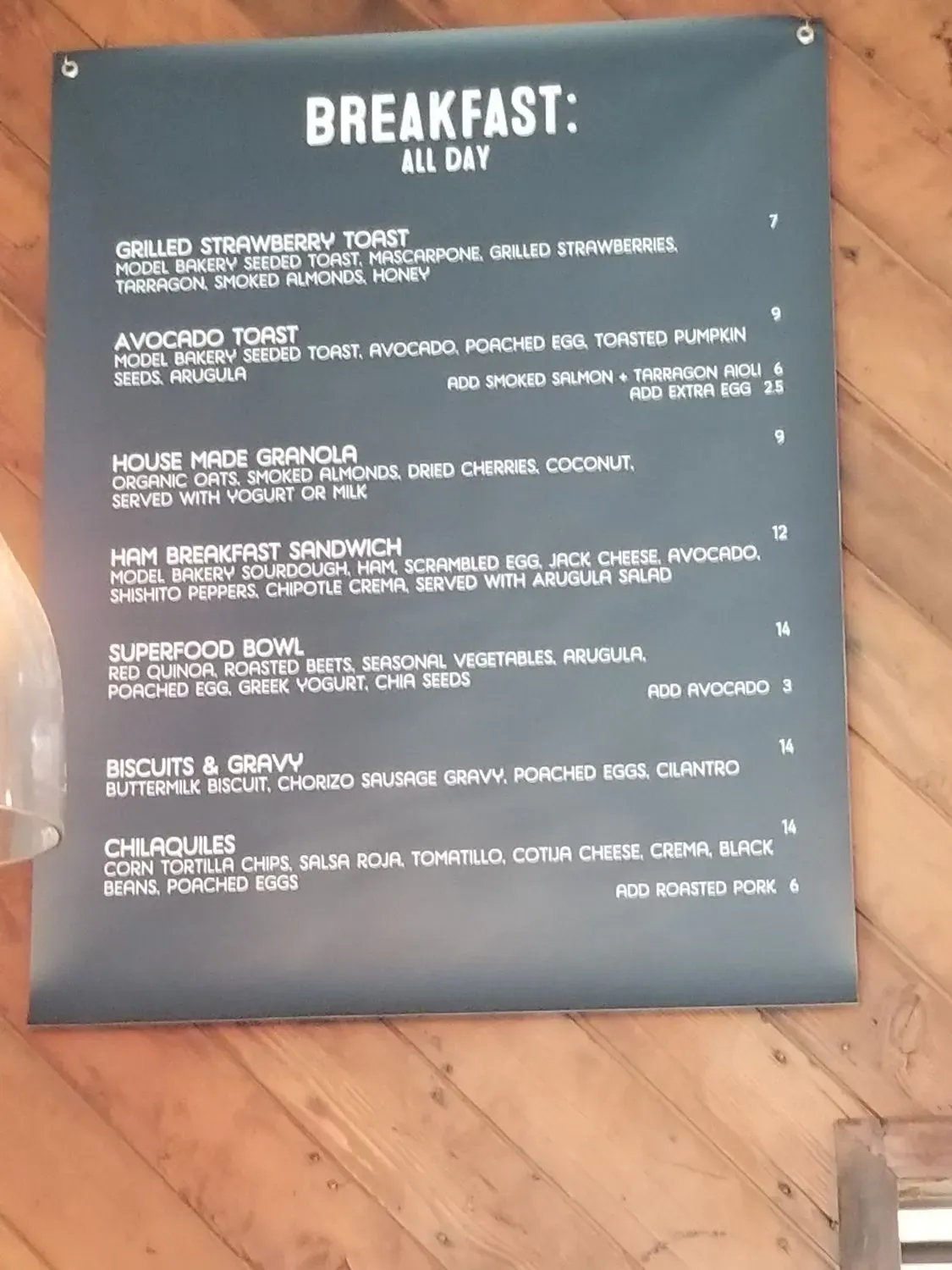 Menu 7