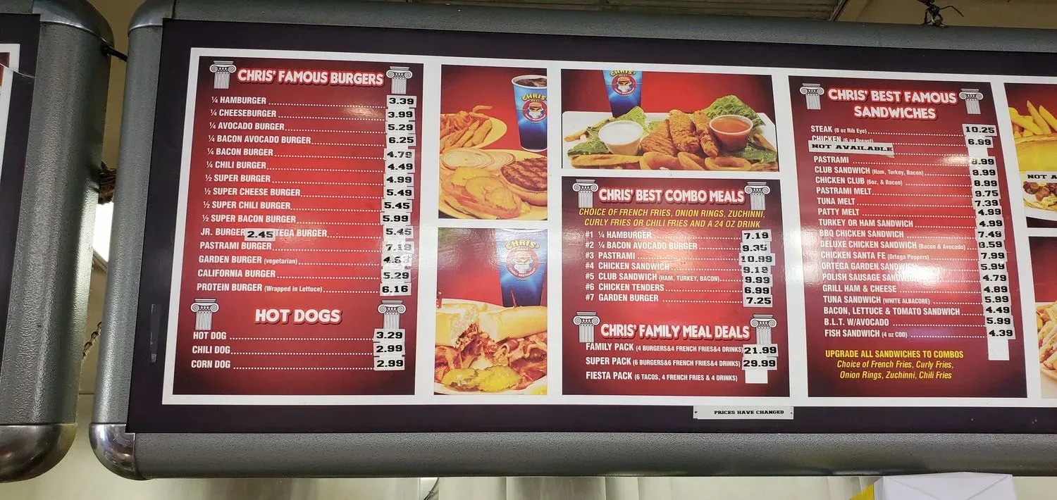 Menu 7