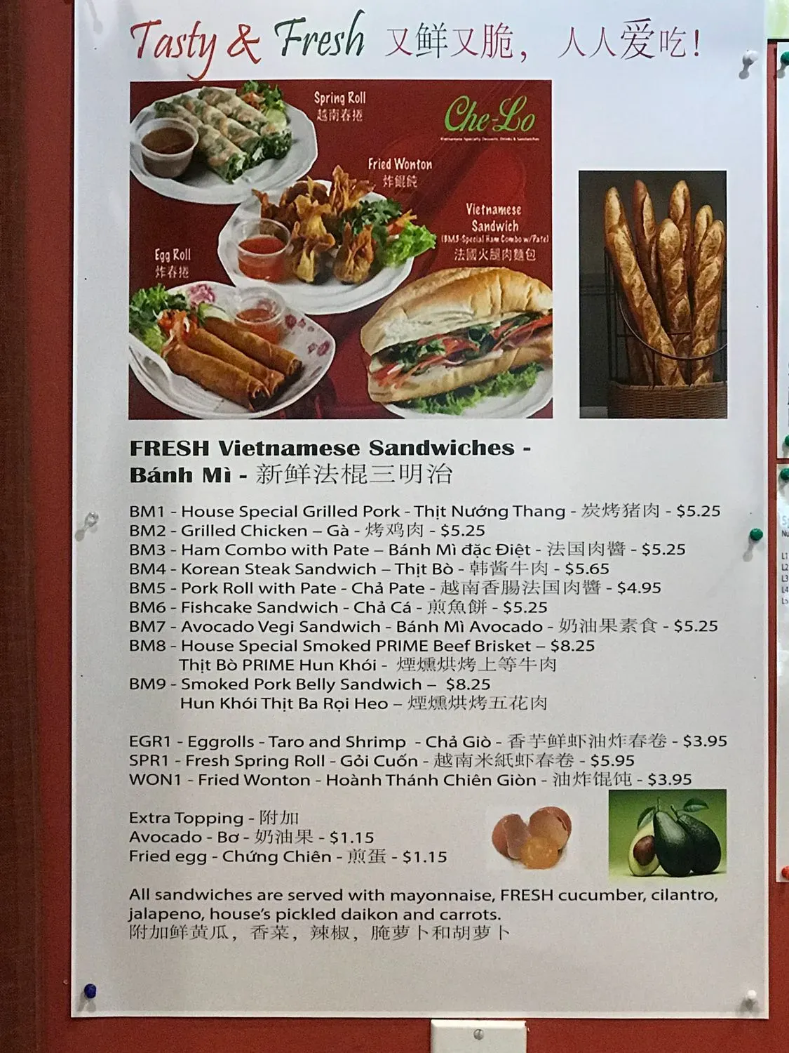 Menu 9