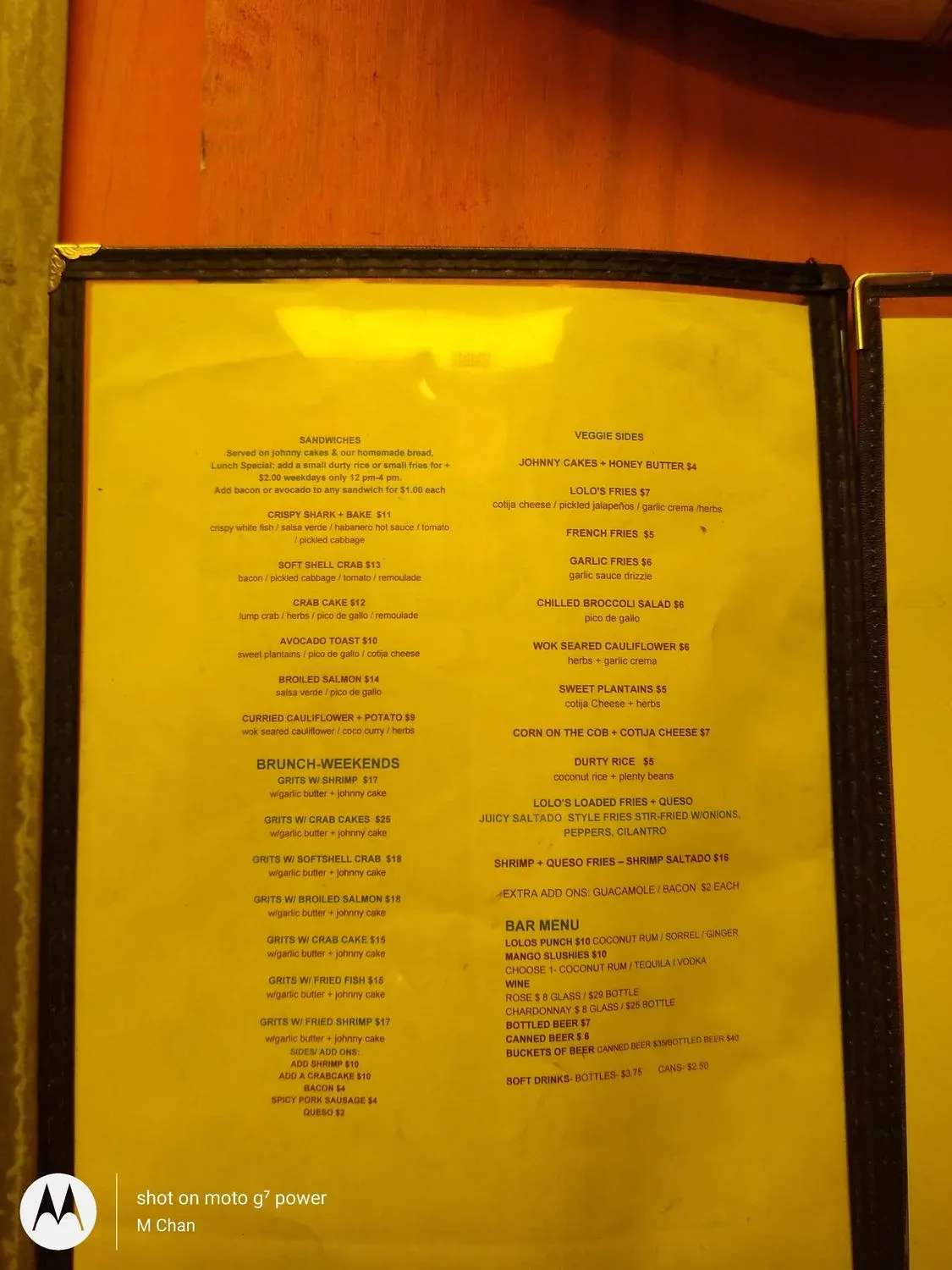 Menu 6