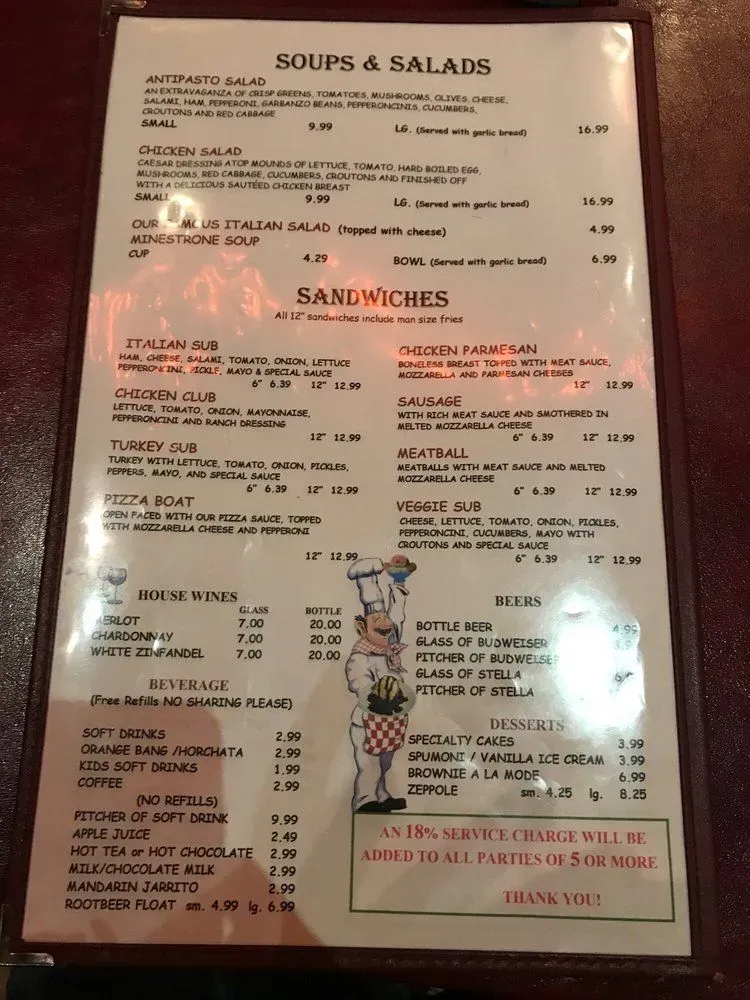 Menu 9