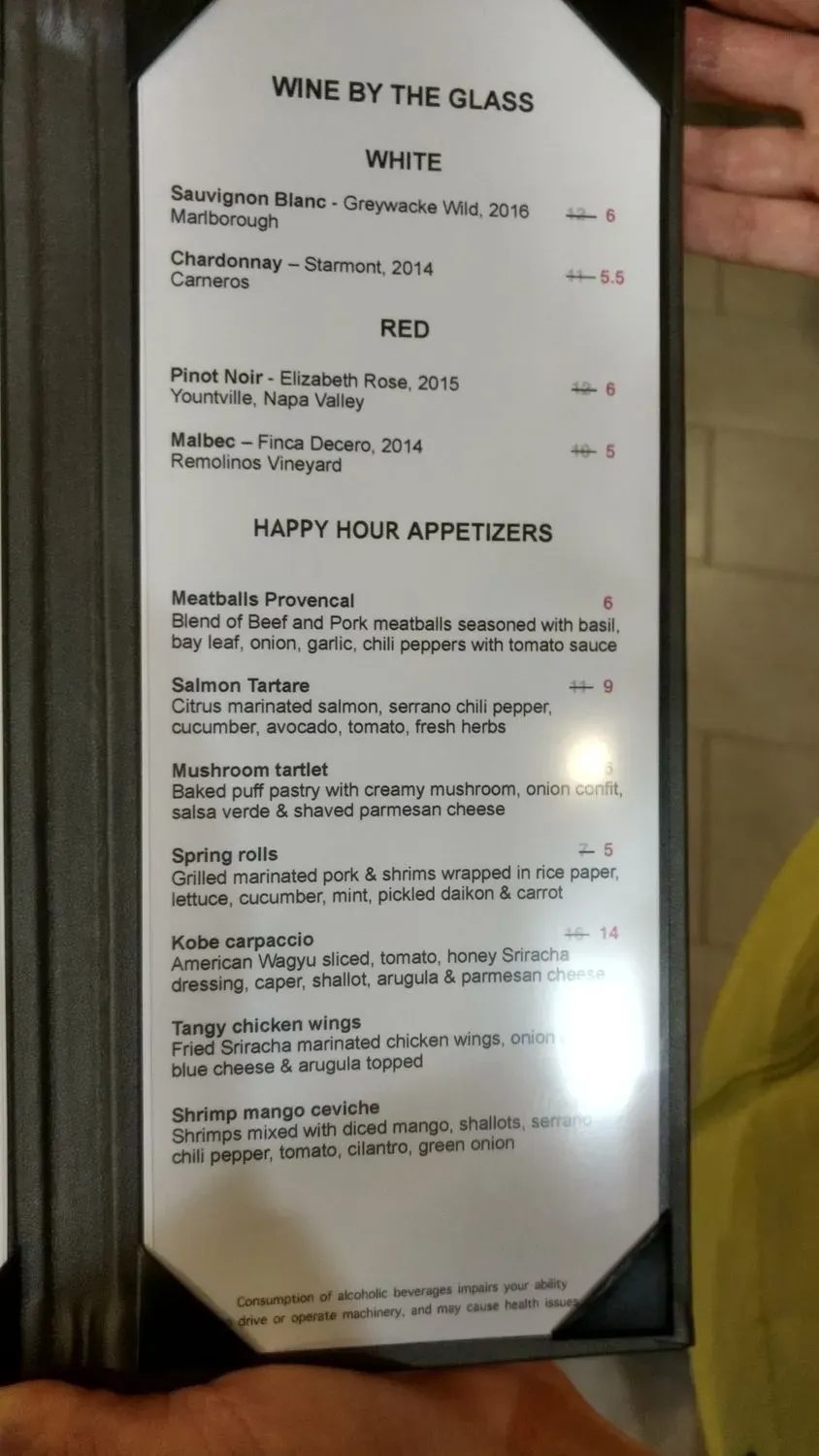 Menu 7