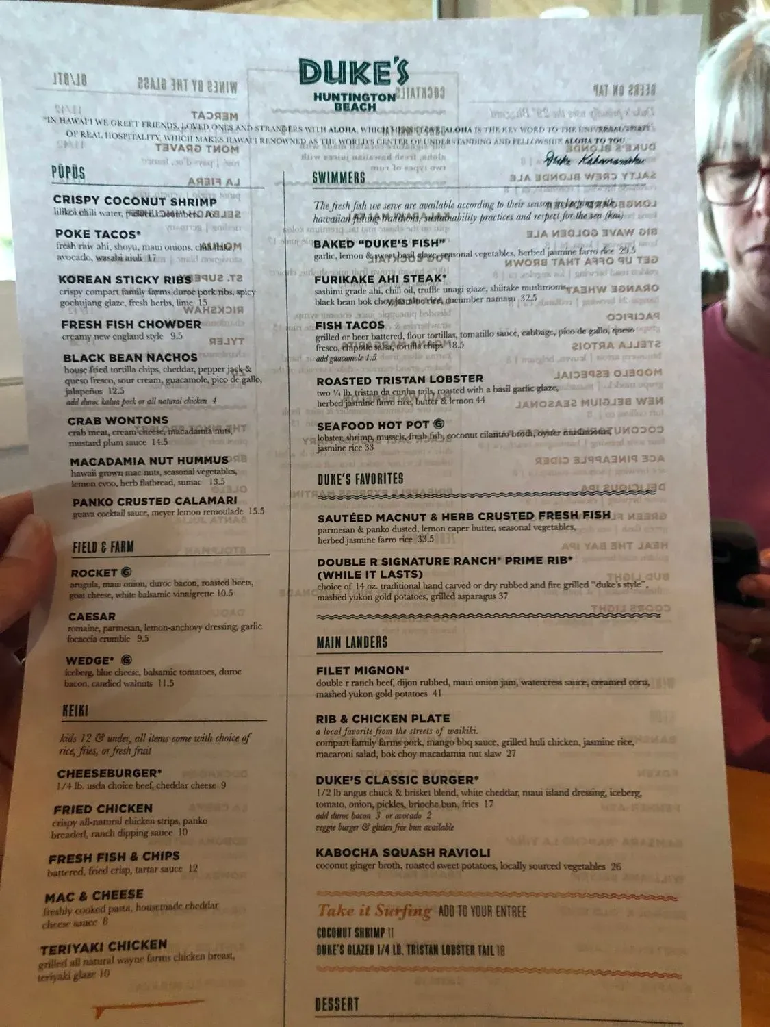 Menu 7