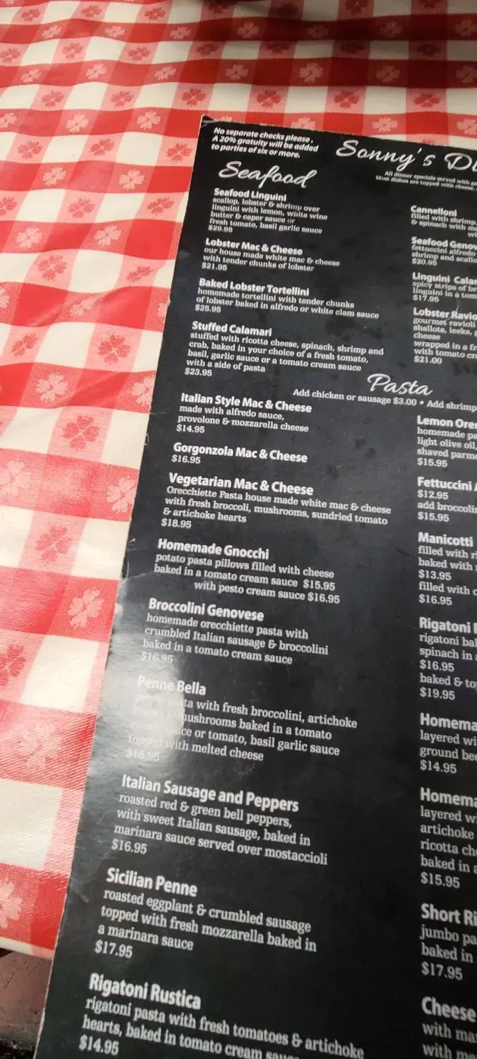 Menu 10