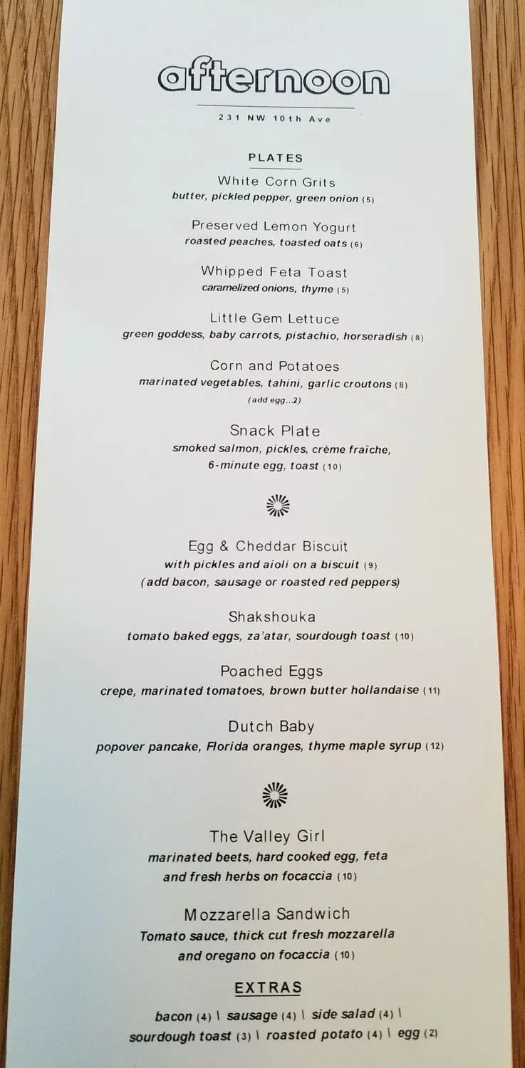 Menu 9