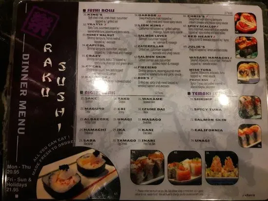 Menu 10