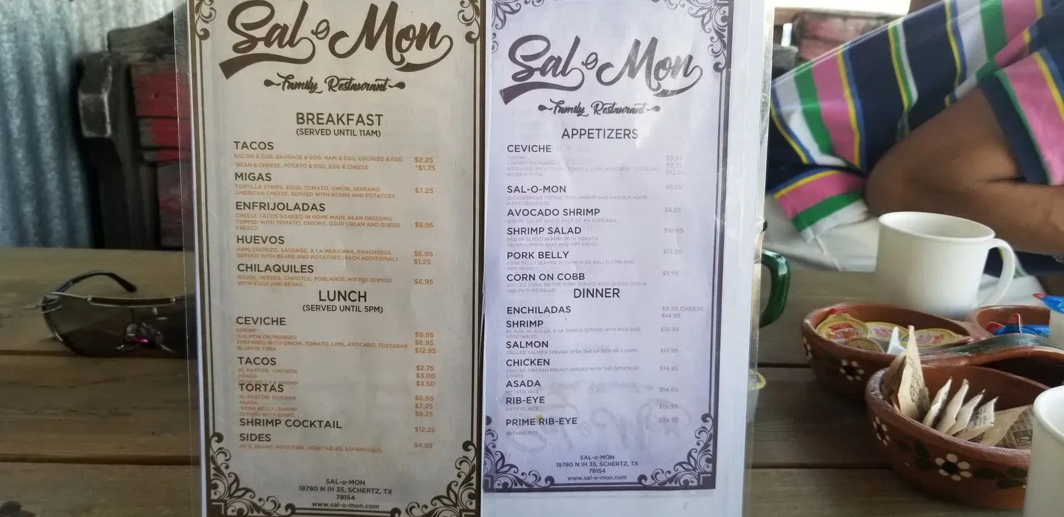 Menu 8