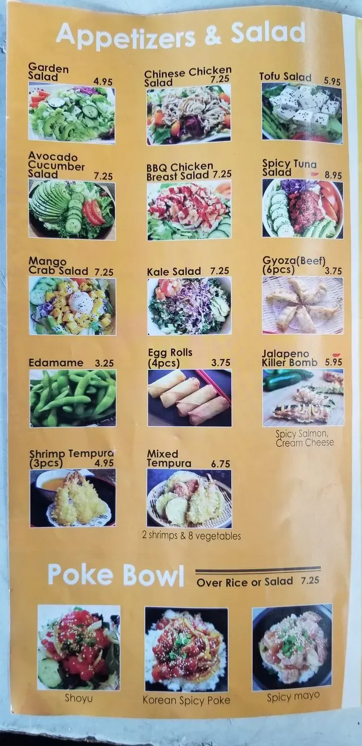 Menu 8