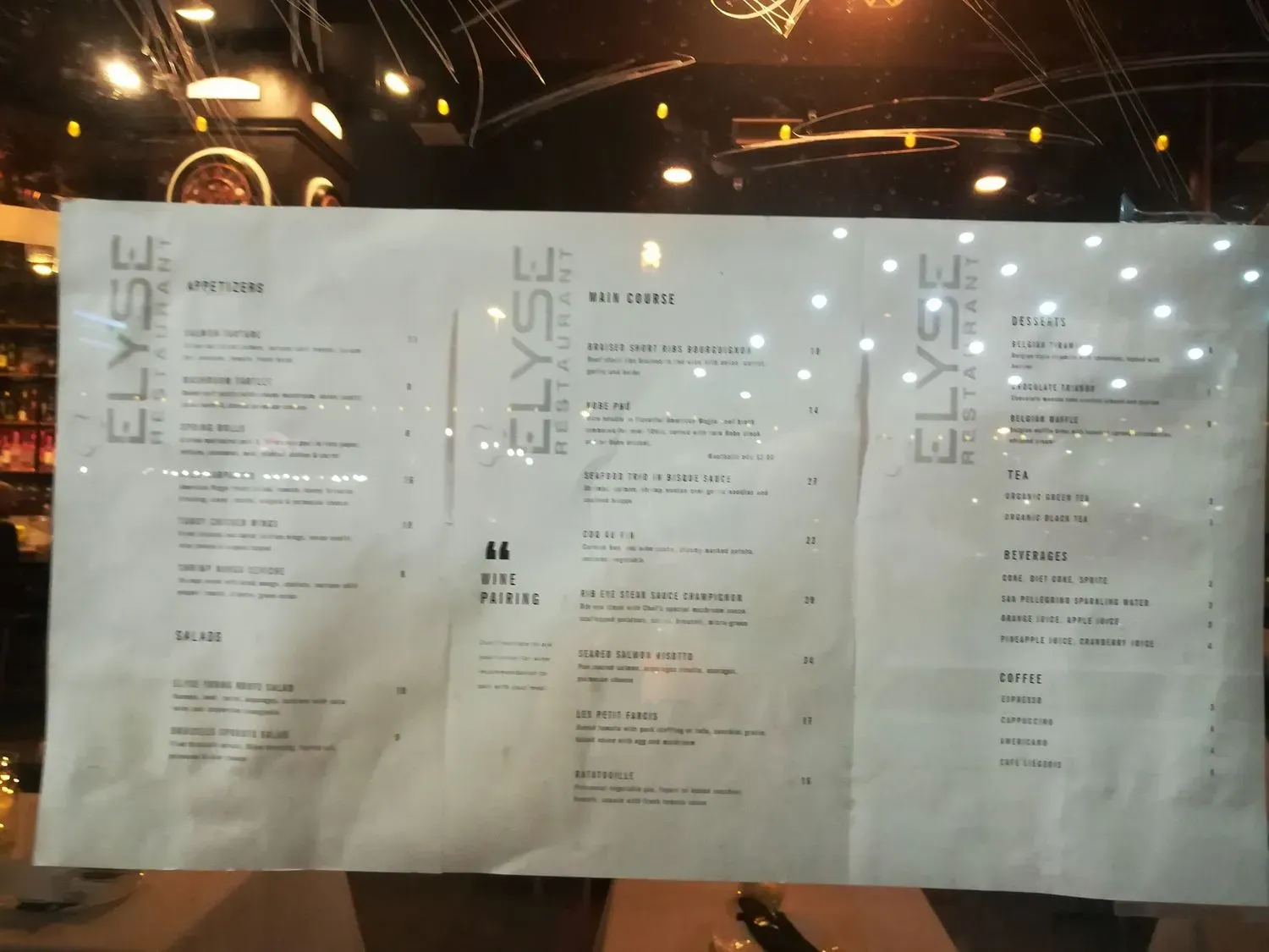 Menu 8