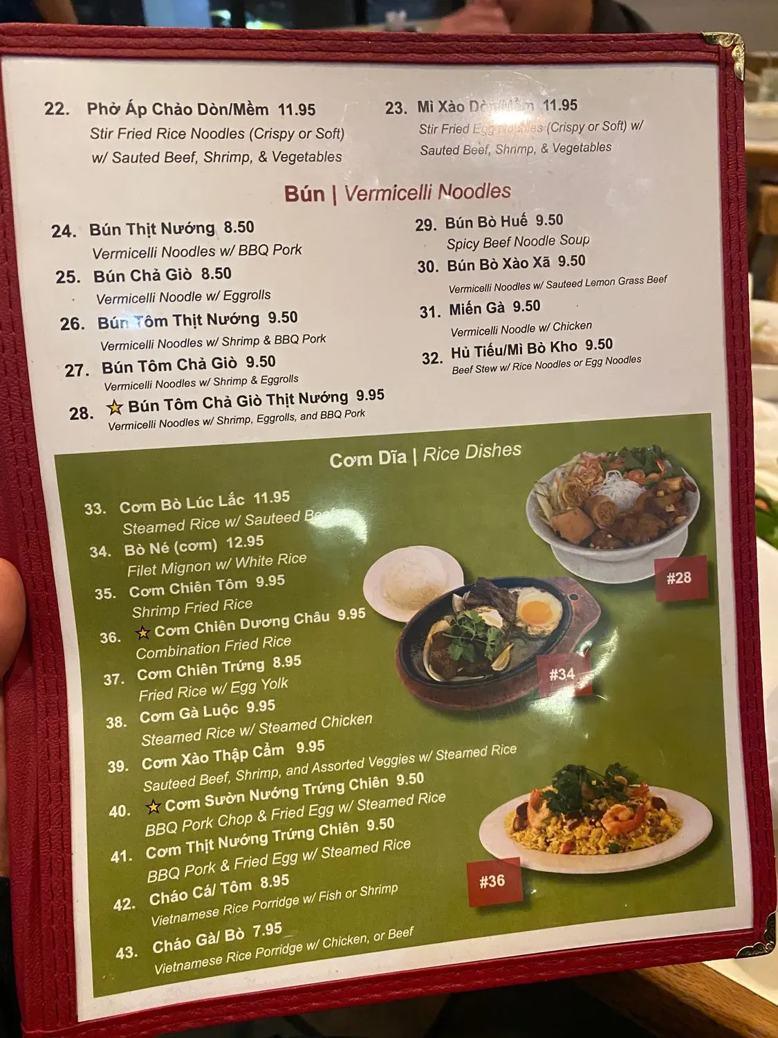 Menu 7