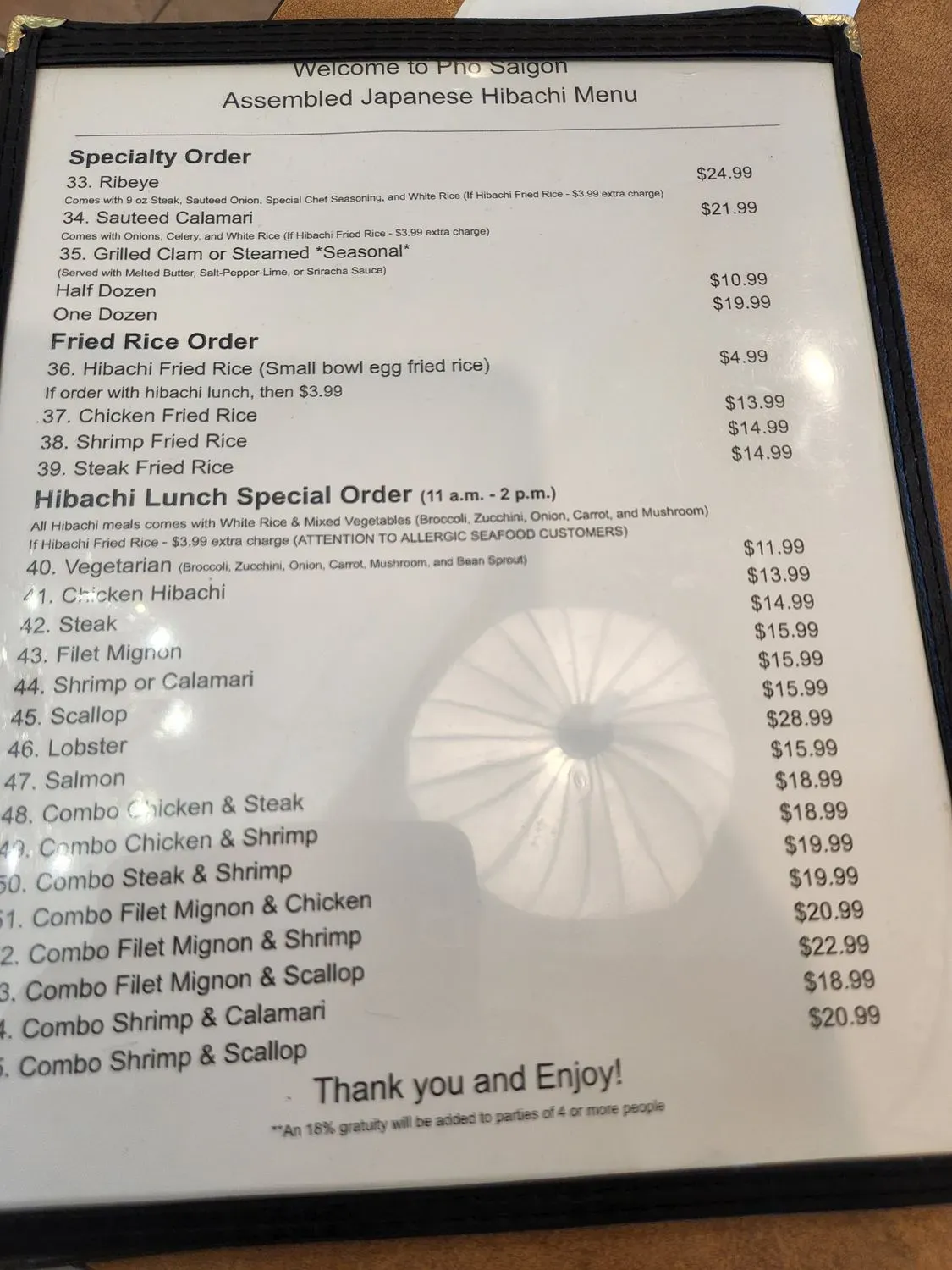 Menu 3